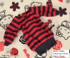 252DBlythe Pullip Lovely Clothes ( NI-38 ) Stripe Red