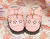 【Mini．20-05】鏤空花樣迷你蝴蝶結禮物鞋．Pink