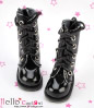 �i13-11�jB��P Boots�DShiny Black