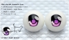 22mm��Meta Acrylic Animetic Eyes (FD-02) Dark Orchid
