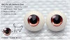 22mm��Meta Acrylic Animetic Eyes (RD-02) Saddle Brown