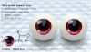 22mm��Meta Acrylic Animetic Eyes (RD-04) Violet Red